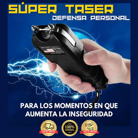 PARALIZADOR ELECTROSHOCK CON LINTERNA | ENVÍO GRATIS